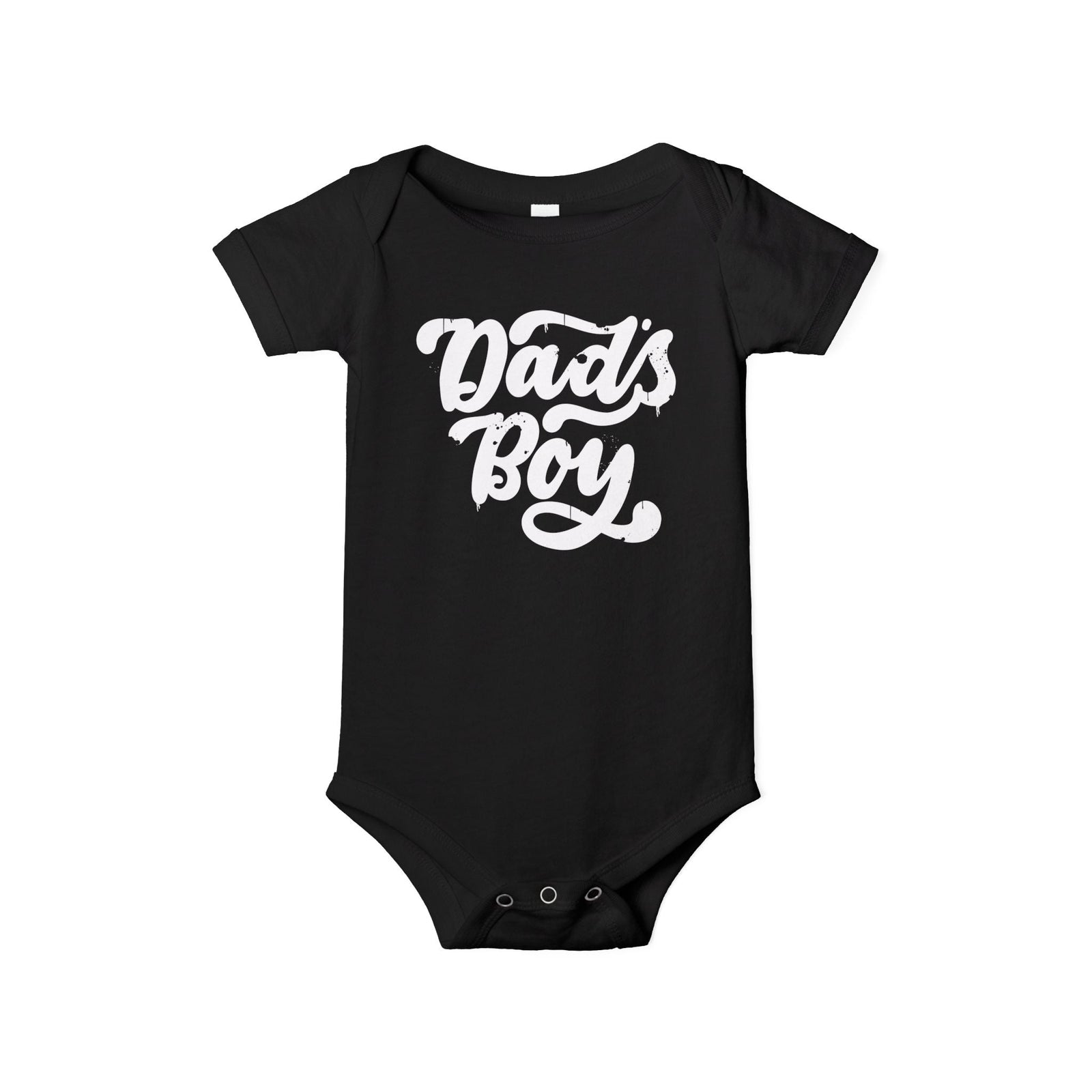 Printify Kids clothes Black / 3-6M Dad's Boy | Infant Bodysuit