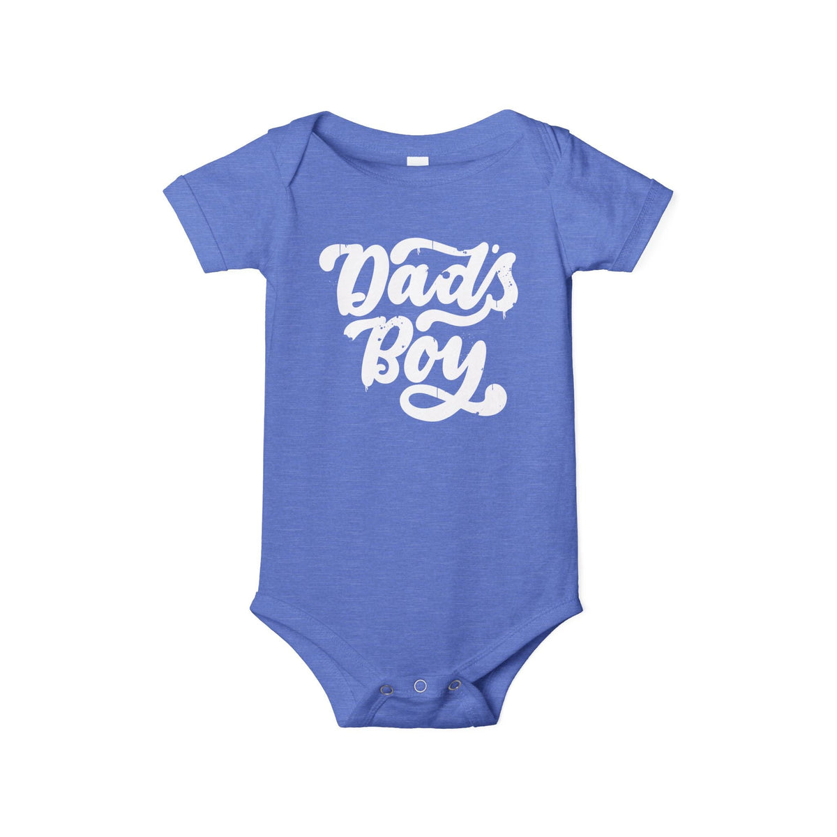 Printify Kids clothes Heather Columbia Blue / 3-6M Dad&#39;s Boy | Infant Bodysuit