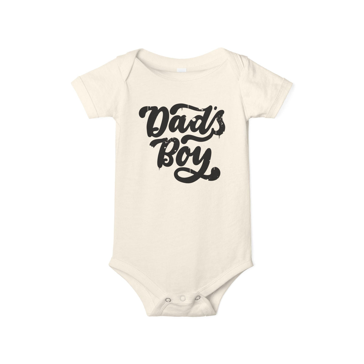 Printify Kids clothes Natural / 12-18M Dad&#39;s Boy | Infant Bodysuit