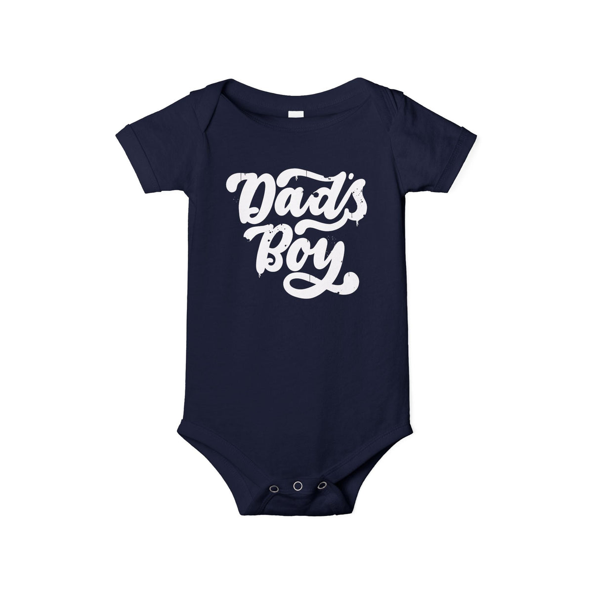 Printify Kids clothes Navy / 6-12M Dad&#39;s Boy | Infant Bodysuit