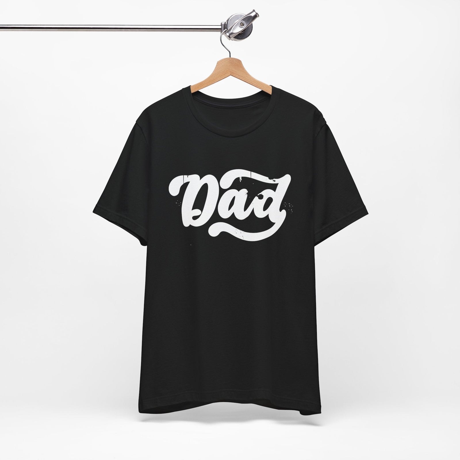 Printify T-Shirt Black / XS Dad Tee