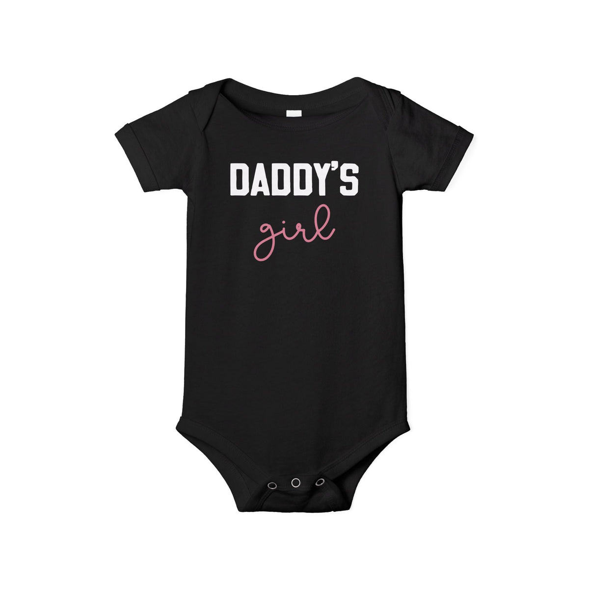 Printify Kids clothes 3-6M / Black Daddy&#39;s Girl | Infant Bodysuit