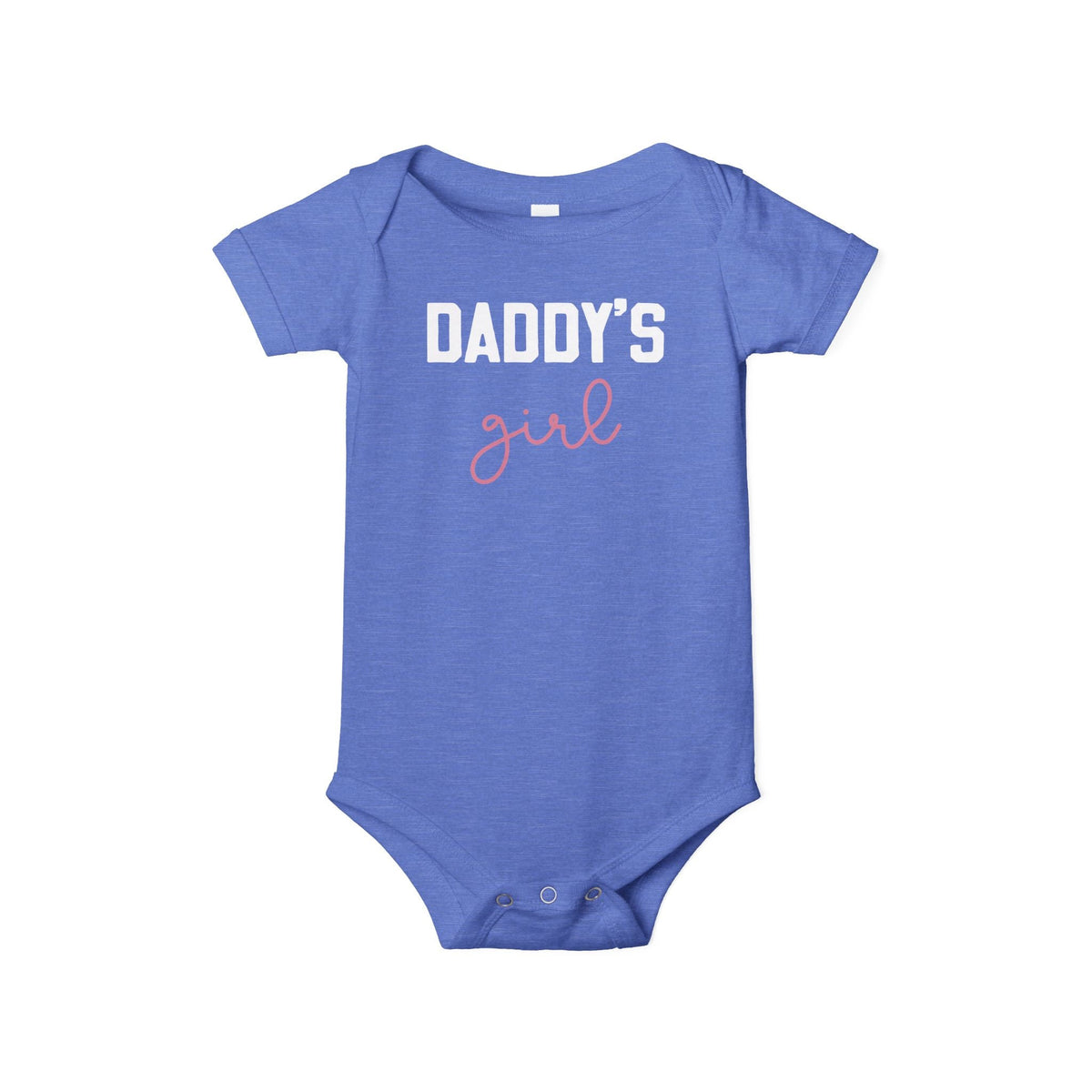 Printify Kids clothes 3-6M / Heather Columbia Blue Daddy&#39;s Girl | Infant Bodysuit