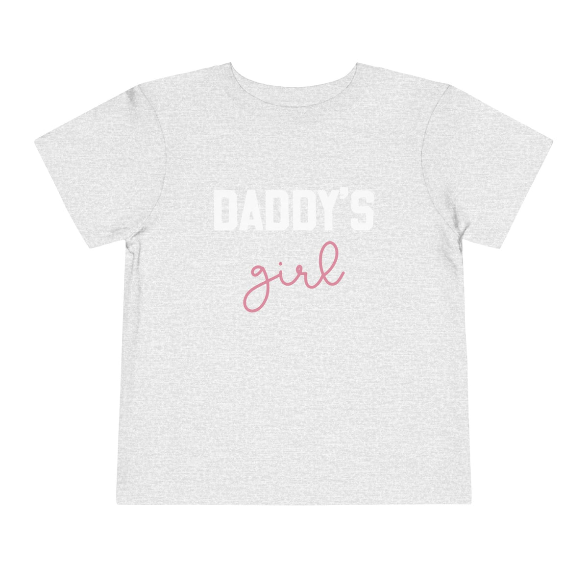 Printify Kids clothes 2T / Athletic Heather Daddy&#39;s Girl | Toddler Tee