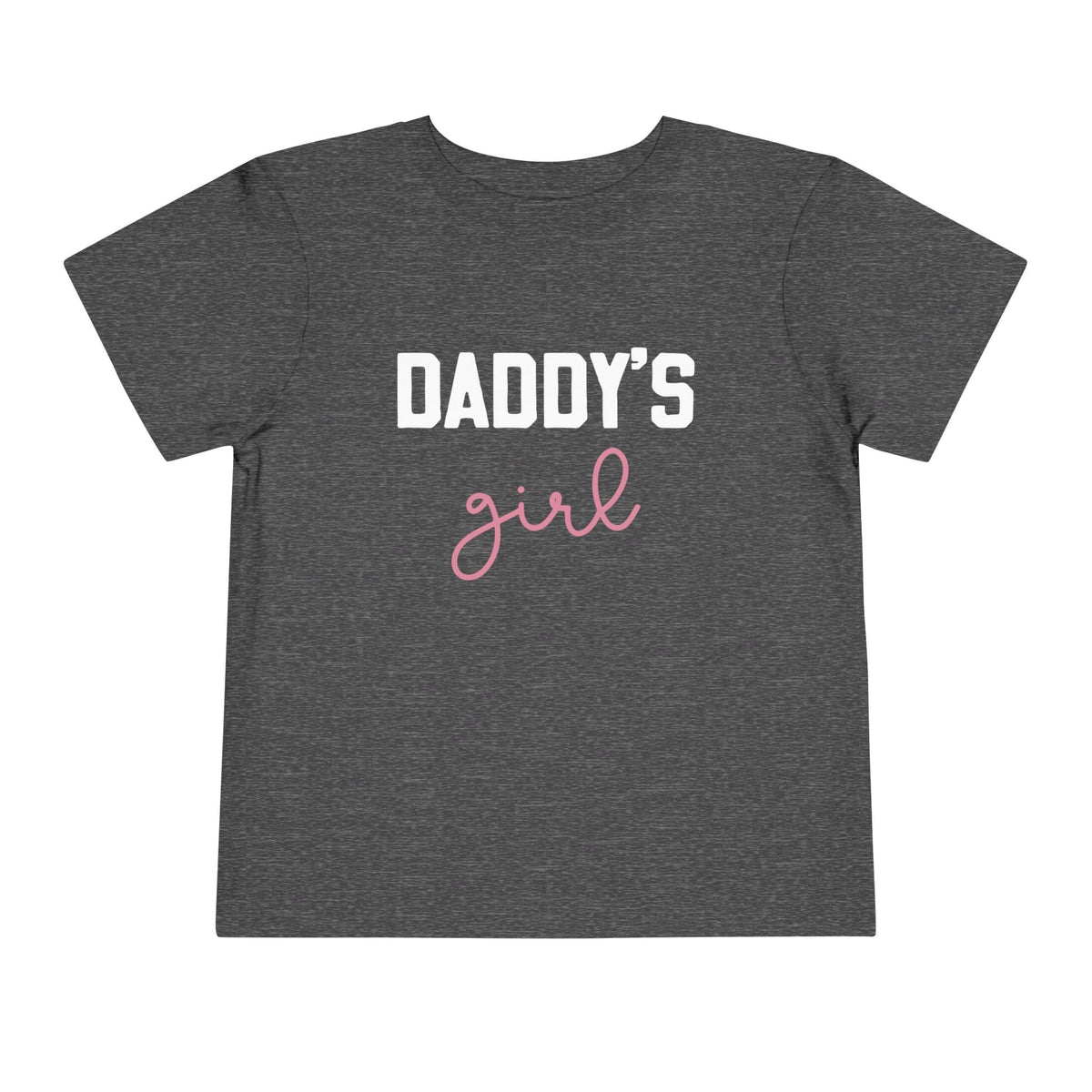 Printify Kids clothes 2T / Dark Heather Grey Daddy&#39;s Girl | Toddler Tee