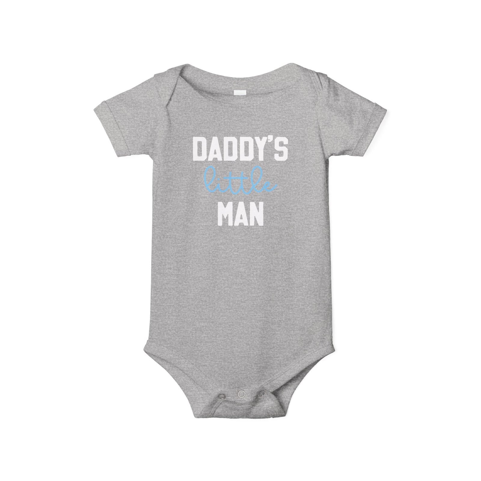 Printify Kids clothes 3-6M / Black Daddy's Little Man | Infant Bodysuit