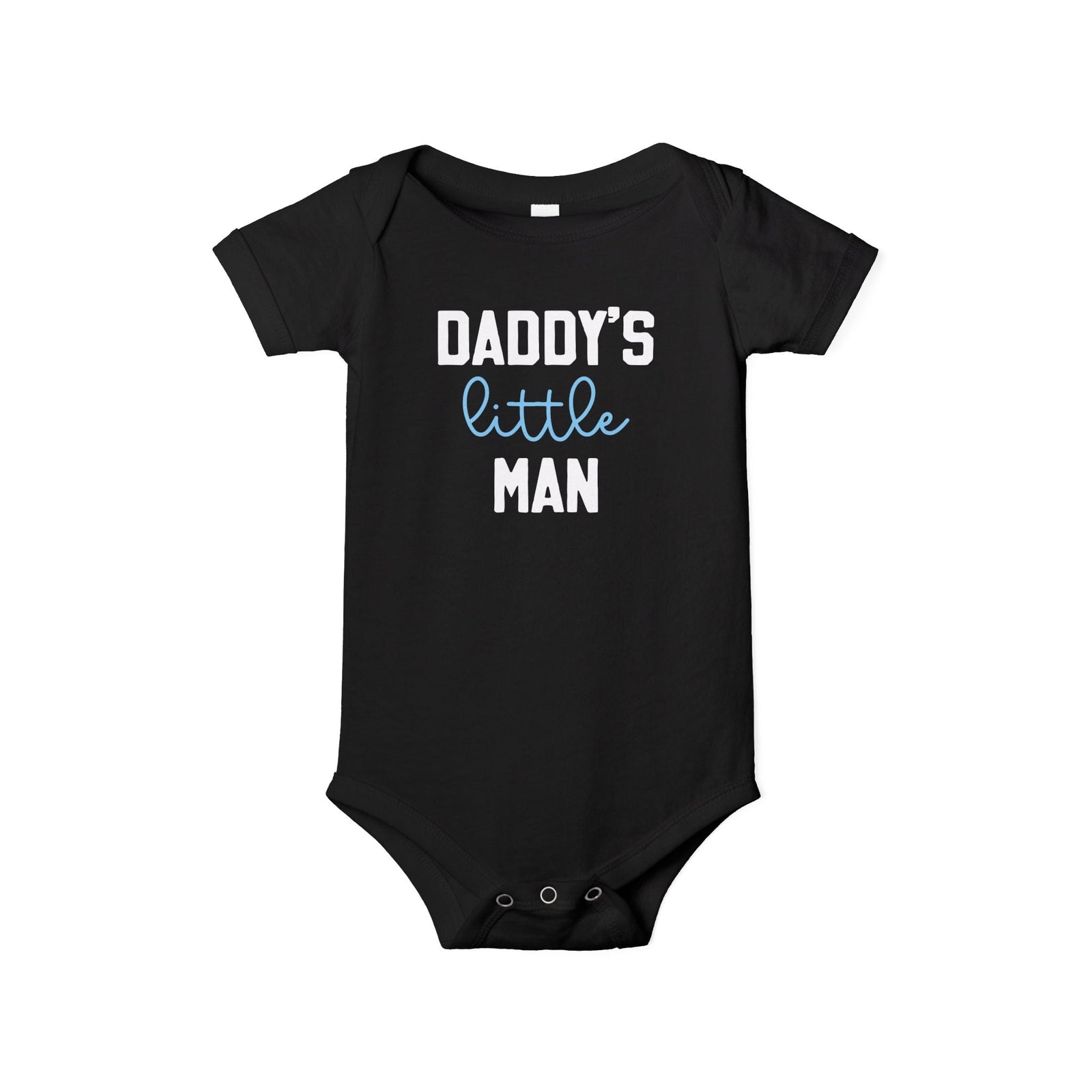 Printify Kids clothes 3-6M / Black Daddy's Little Man | Infant Bodysuit