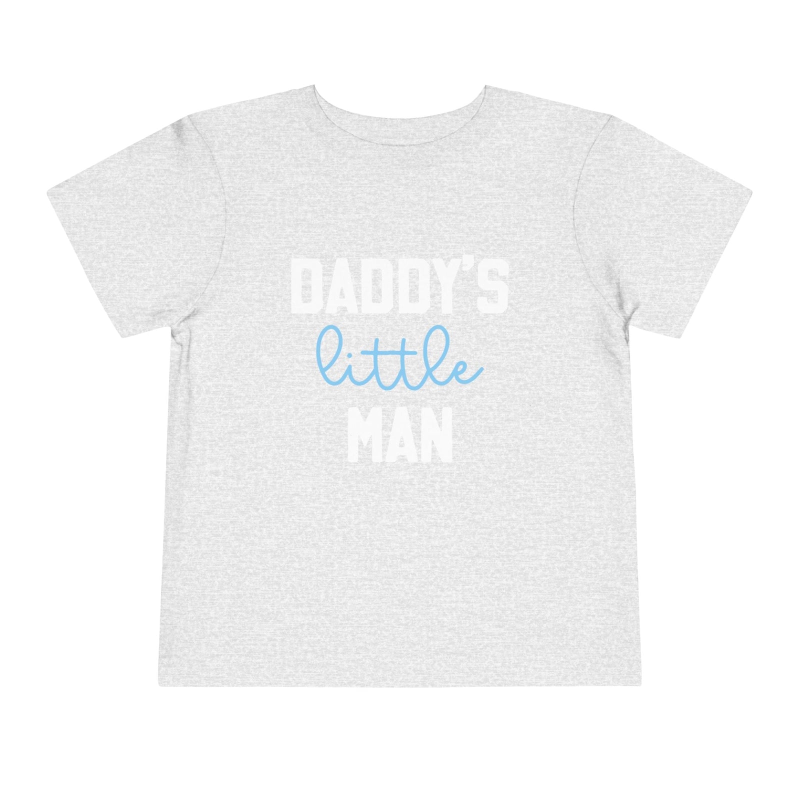 Printify Kids clothes 2T / Black Daddy's Little Man | Toddler Tee