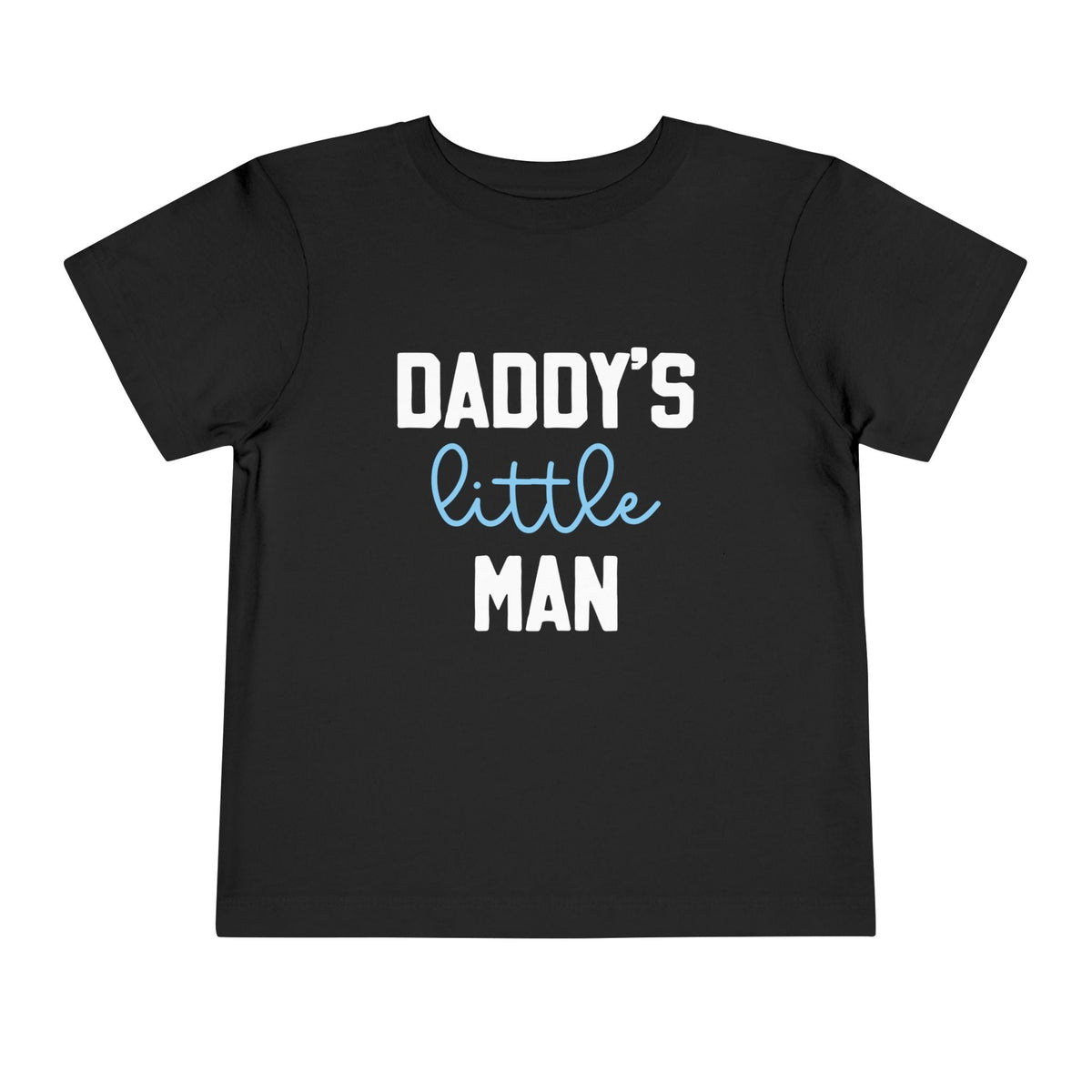 Printify Kids clothes 2T / Black Daddy&#39;s Little Man | Toddler Tee