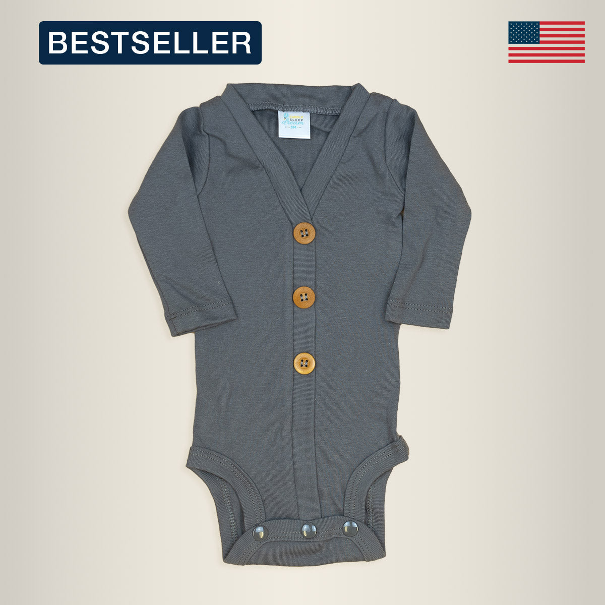 Cuddle Sleep Dream Cardisuit Dark Gray Cardisuit