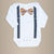 Dark Gray Suspender | Thanksgiving Check Bow Tie