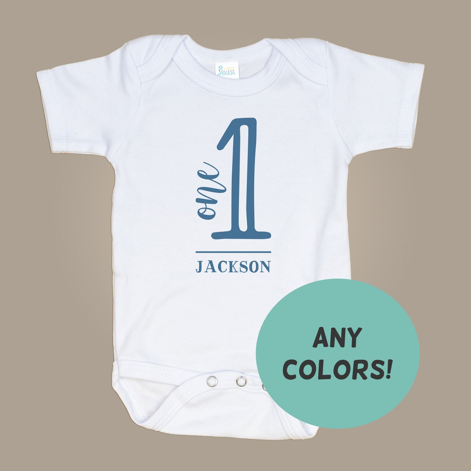 Cuddle Sleep Dream Baby Bodysuits Farmhouse Style 1st Birthday Onesie