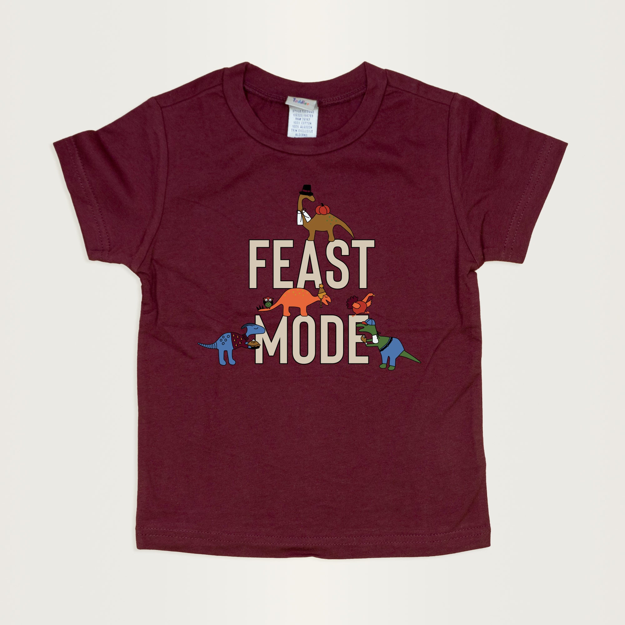 Cuddle Sleep Dream Feast Mode Dinosaur | Tee