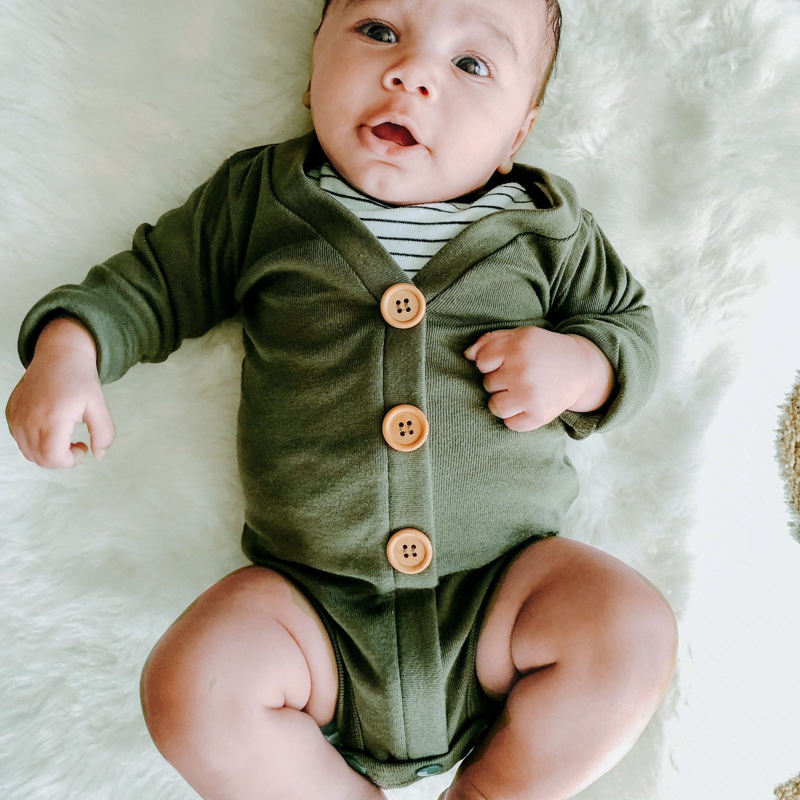 Cuddle Sleep Dream Cardisuit Forest Green Cardisuit
