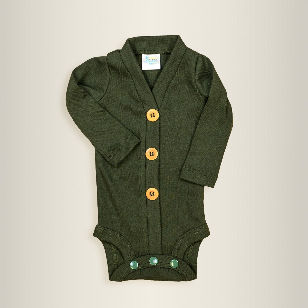 Cuddle Sleep Dream Cardisuit Forest Green Cardisuit