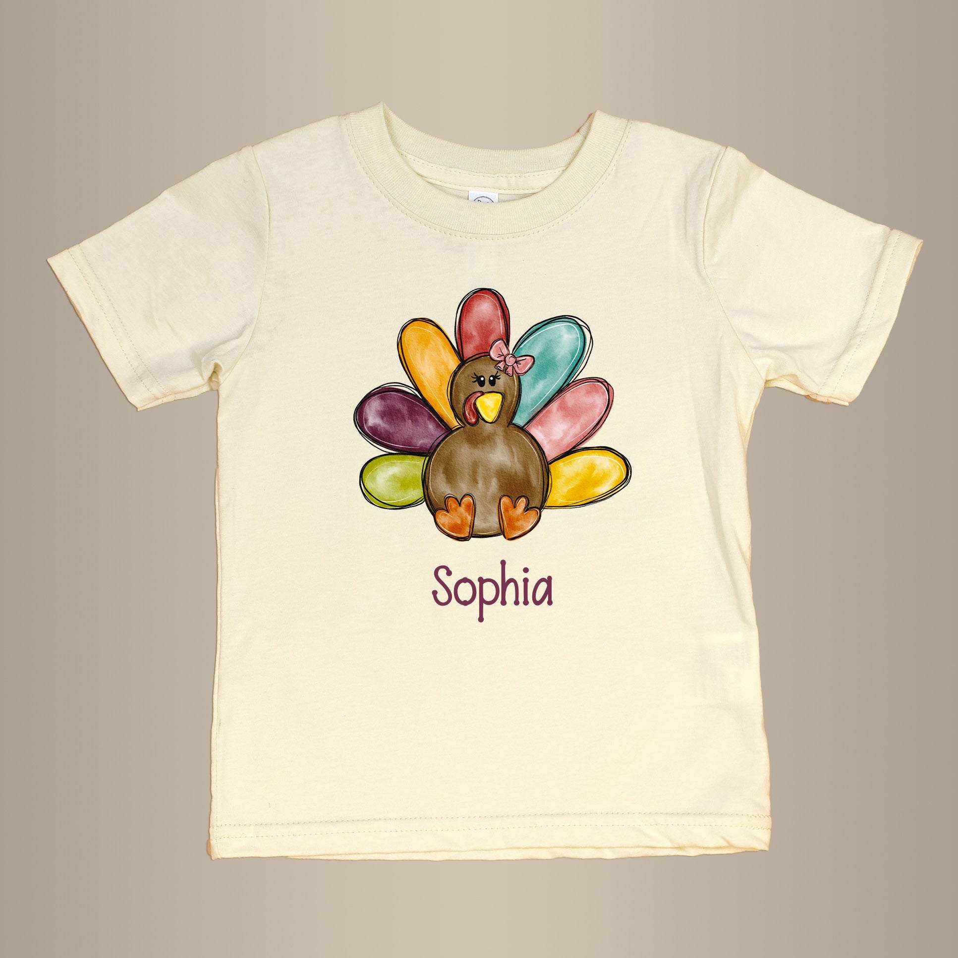 Cuddle Sleep Dream Graphic Tee Girl Turkey | Natural Tshirt