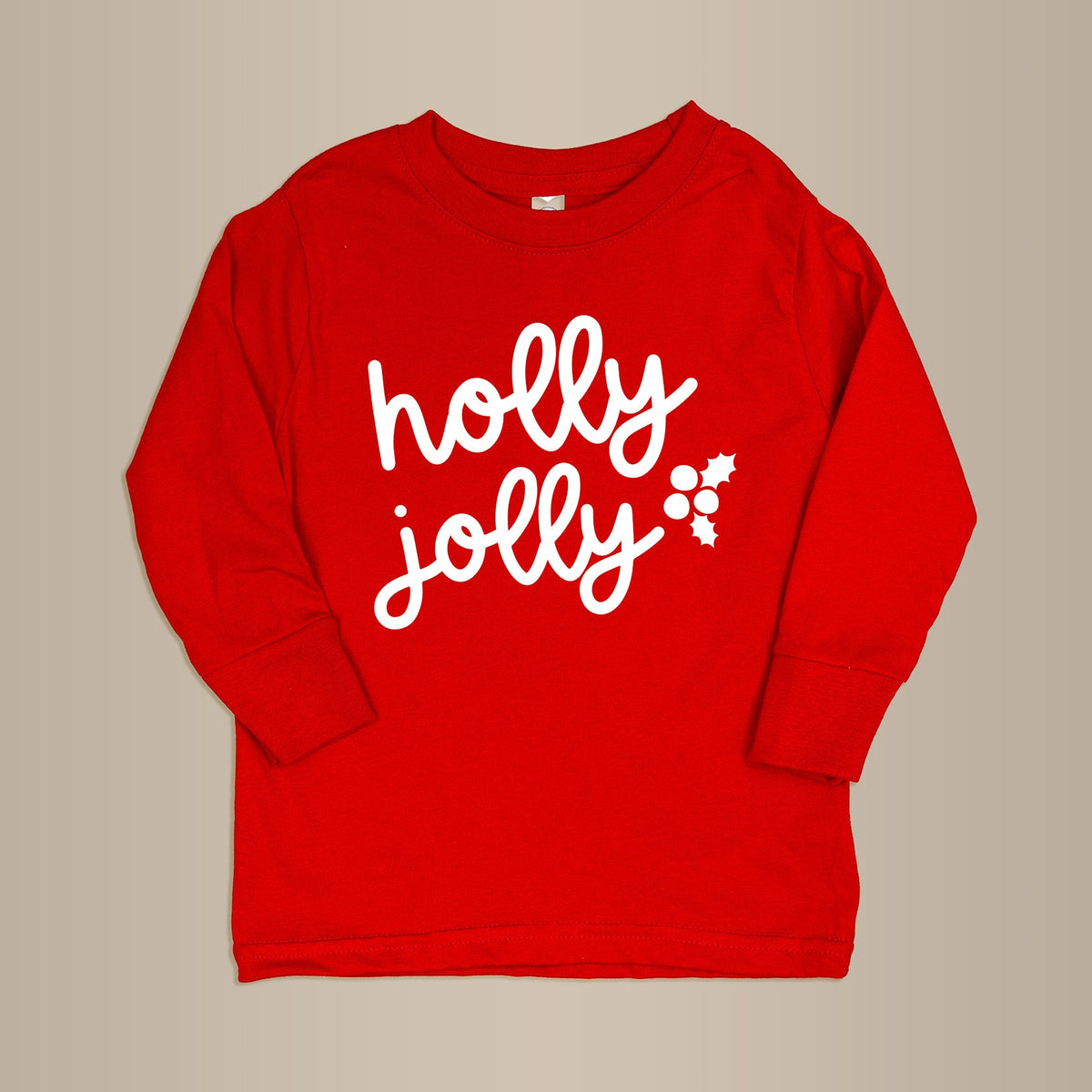 Cuddle Sleep Dream Graphic Tee Holly Jolly | Toddler/Youth Tshirt