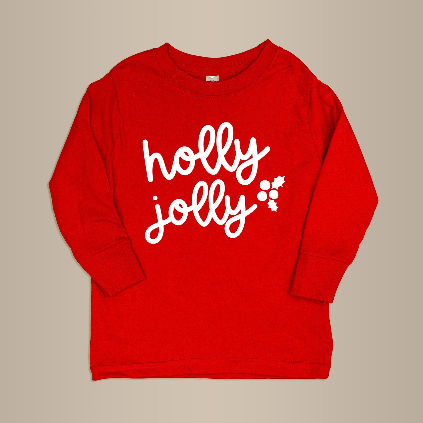 Cuddle Sleep Dream Graphic Tee Holly Jolly | Toddler/Youth Tshirt