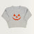 Cuddle Sleep Dream Jack o' Lantern on Gray | Embroidered Sweater