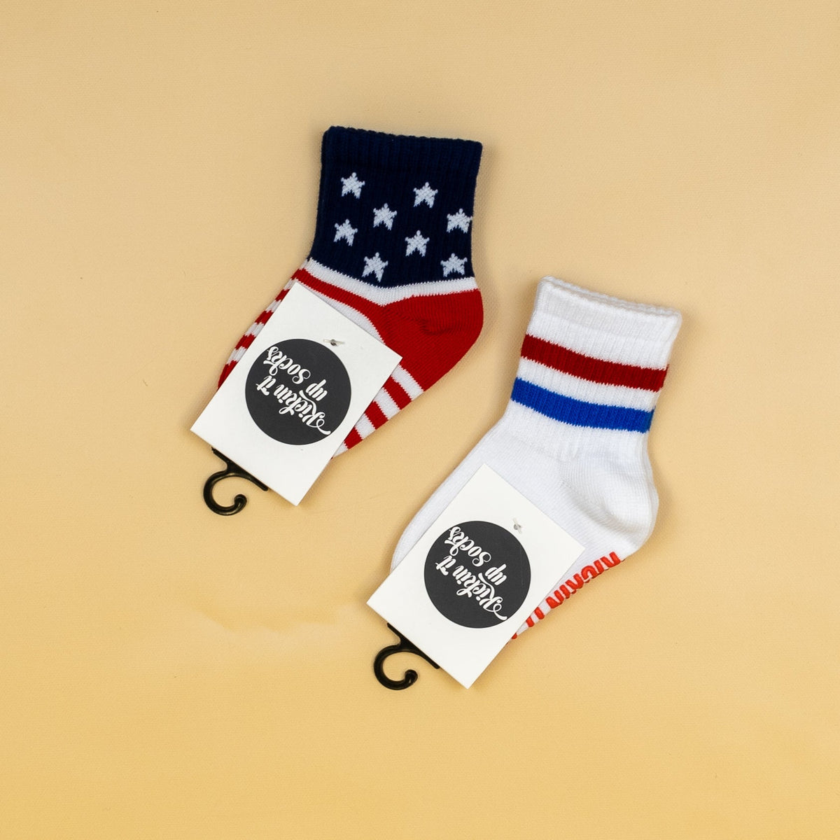 Kickin It Up Socks Baby &amp; Toddler Socks &amp; Tights Merica Socks Stars &amp; Stripes