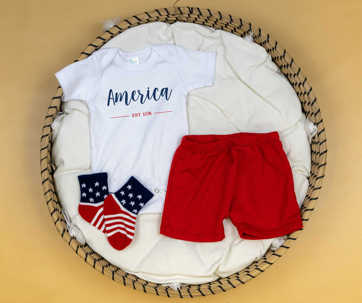 Kickin It Up Socks Baby &amp; Toddler Socks &amp; Tights Merica Socks Stars &amp; Stripes