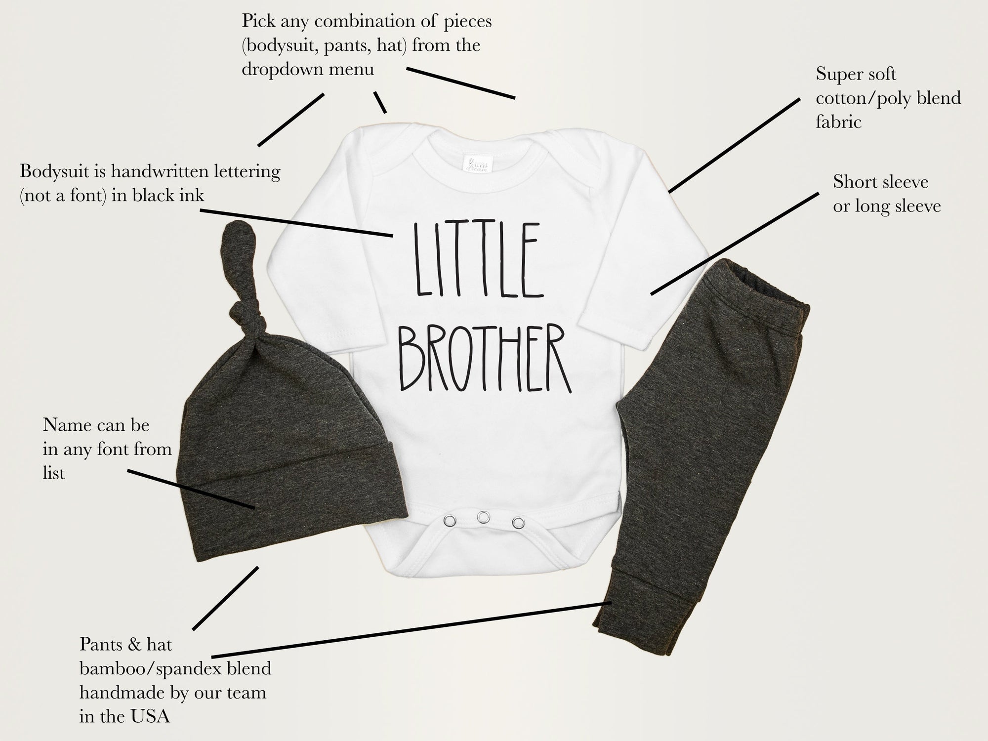 Cuddle Sleep Dream Bundles Little Brother Bundle | Caps Style