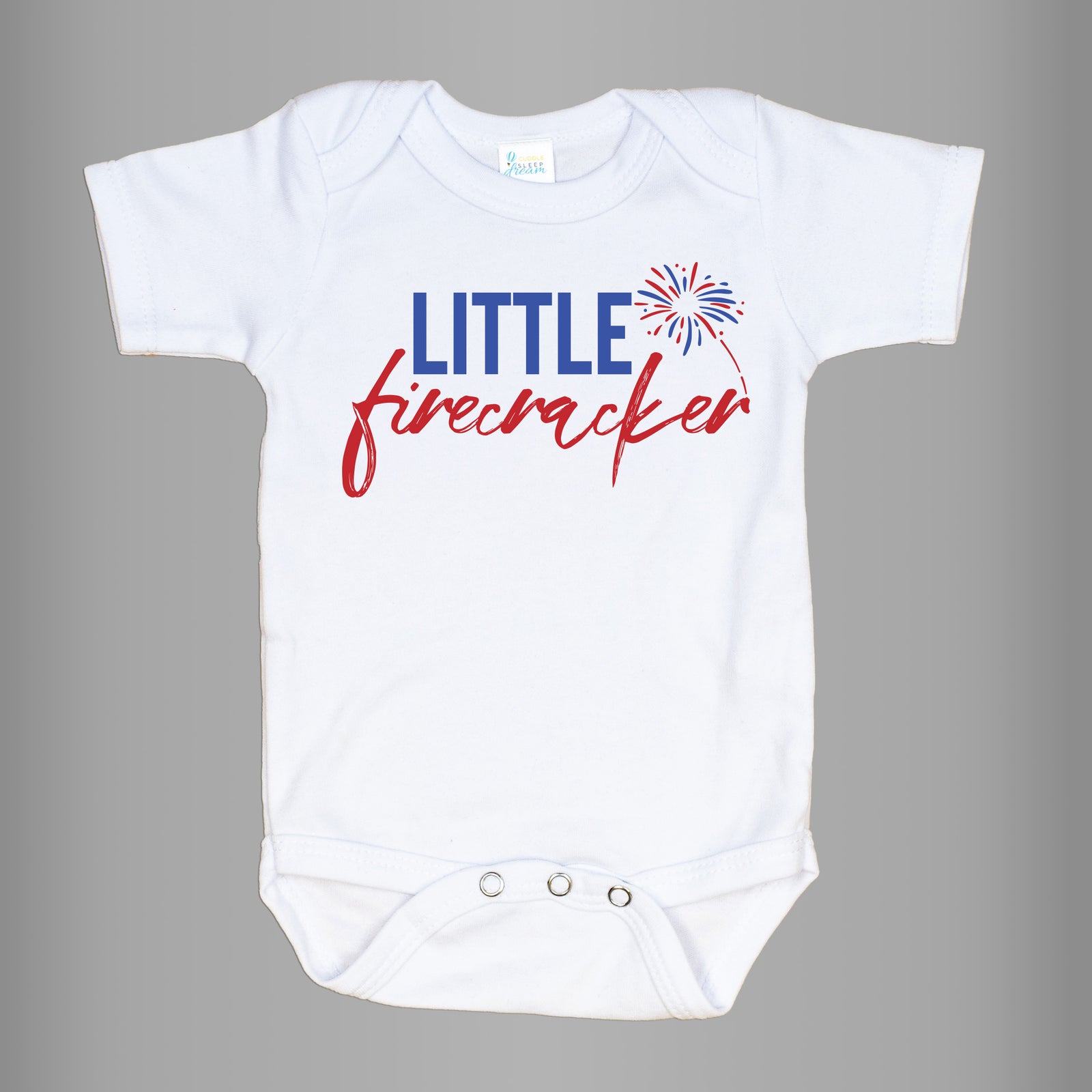 Cuddle Sleep Dream Little Firecracker Bodysuit