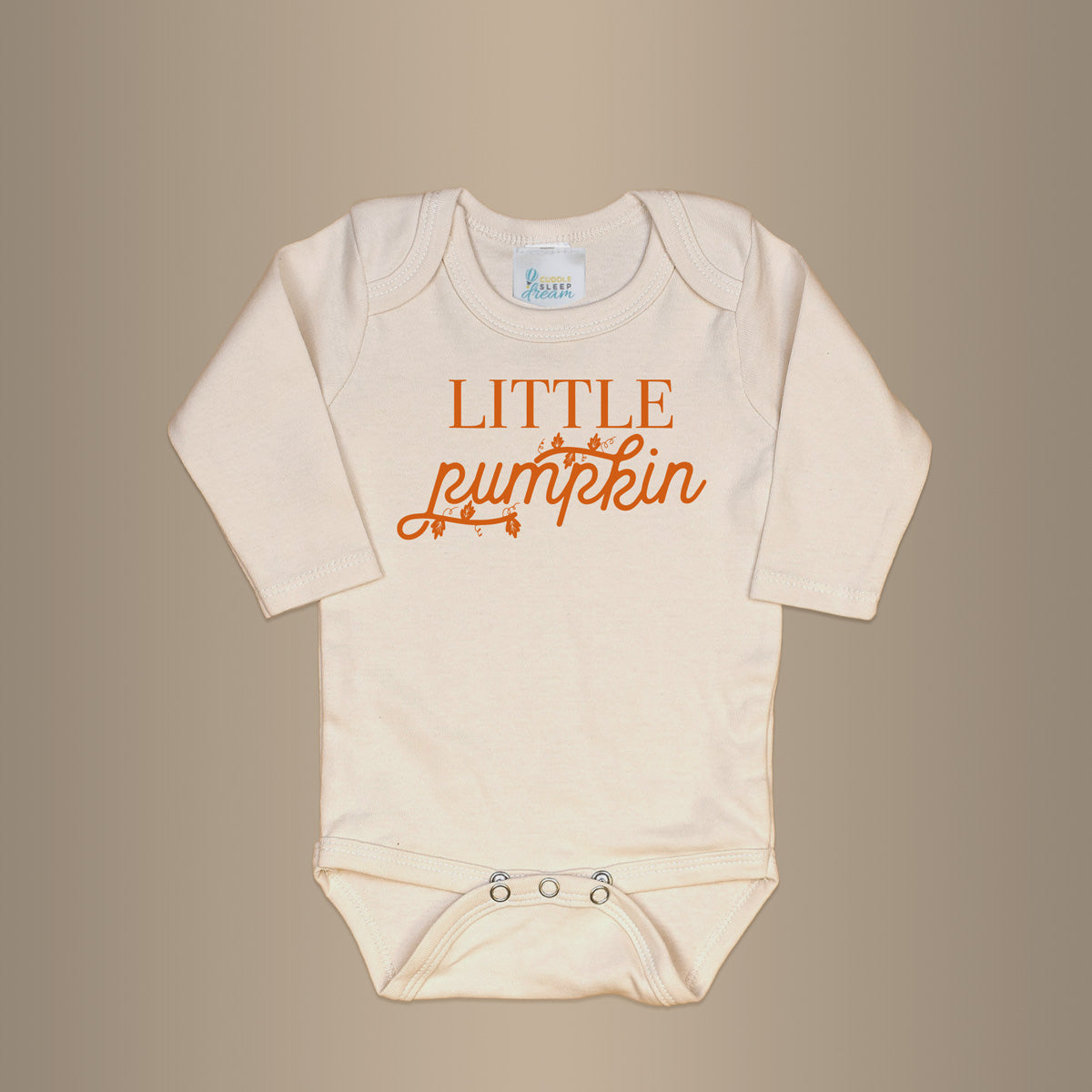 Cuddle Sleep Dream Little Pumpkin Onesie