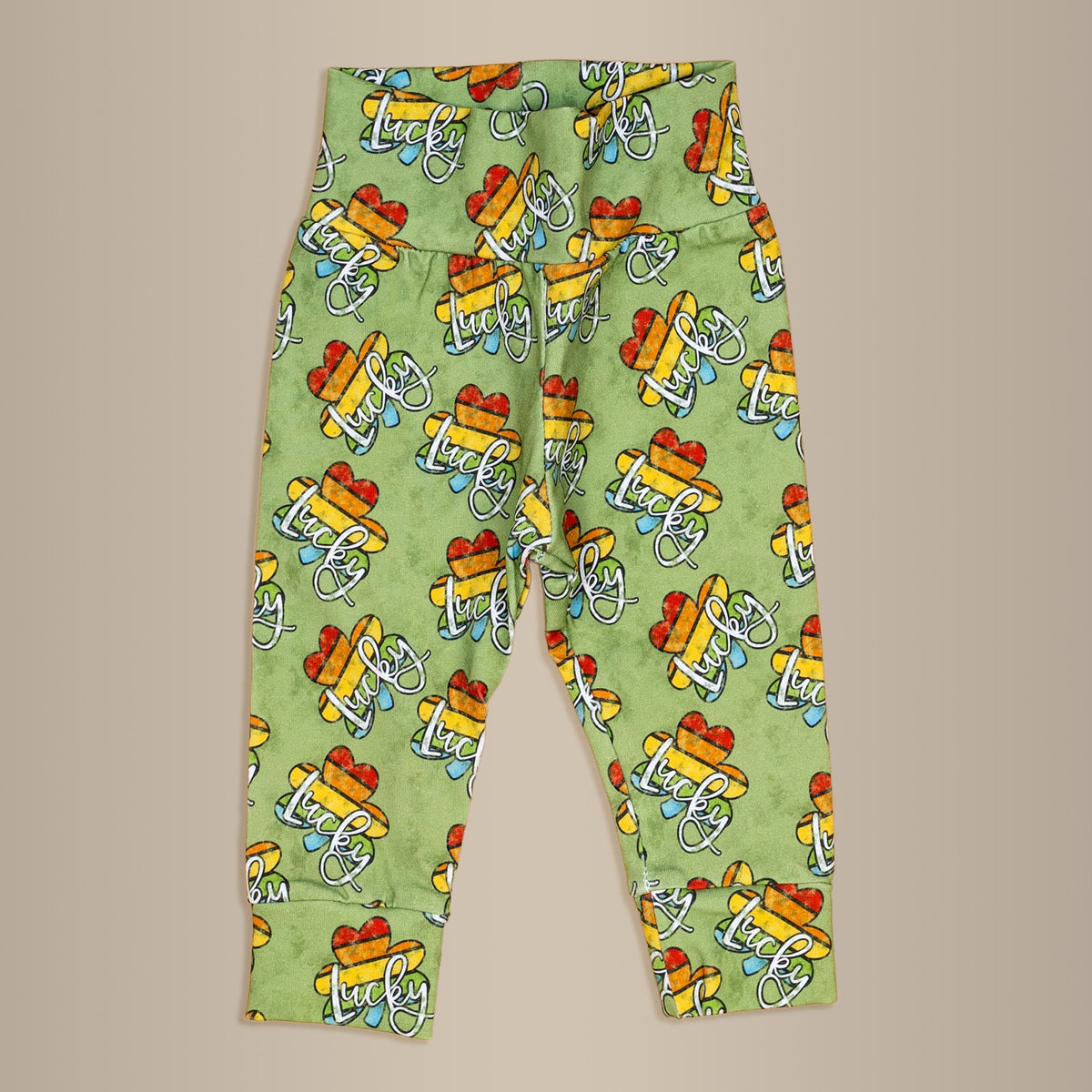 Cuddle Sleep Dream Leggings Lucky Rainbow | St. Patrick&#39;s Day Leggings