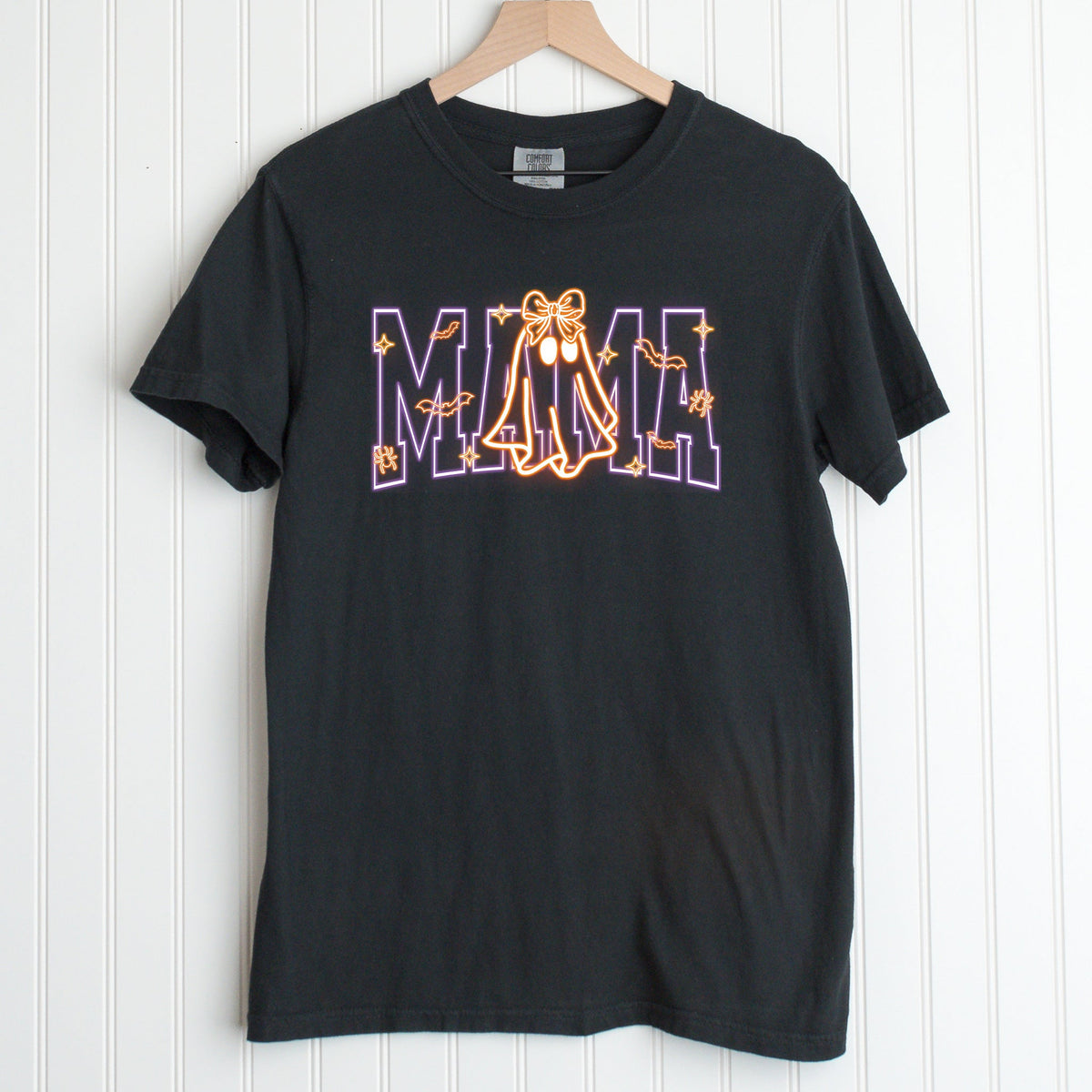 Printify T-Shirt Mama Neon Ghost Tee