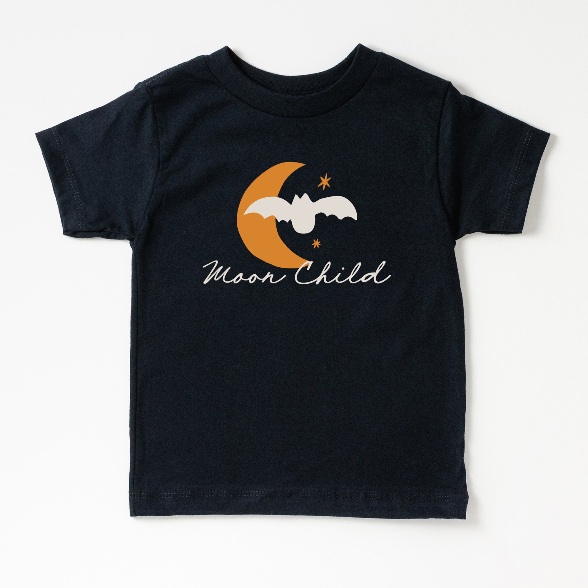 Cuddle Sleep Dream Graphic Tee Moon Child | Black Tshirt