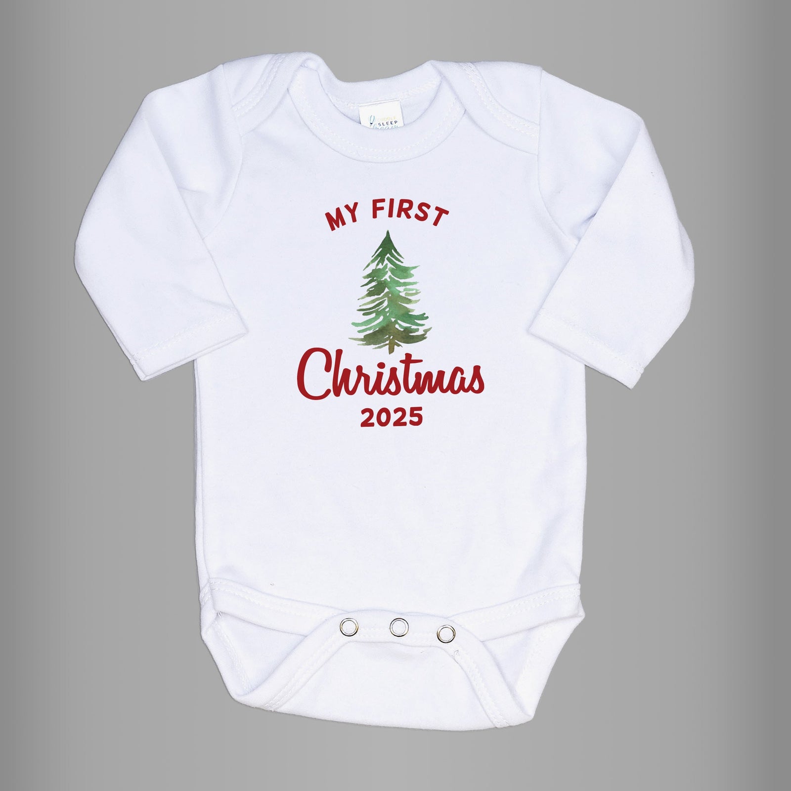 Cuddle Sleep Dream My First Christmas w/ Tree | White Bodysuit