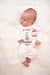 Cuddle Sleep Dream Newborn My First Christmas w/ Tree | White Long Romper