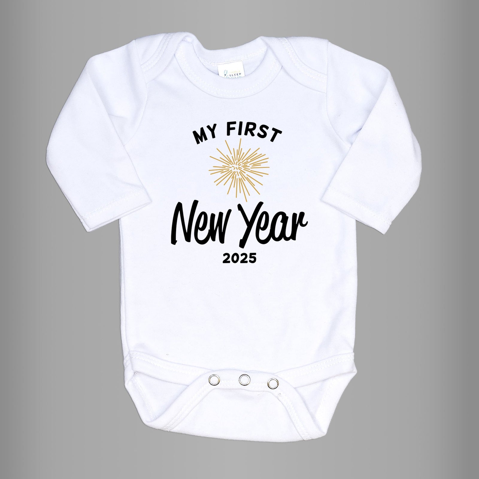 Cuddle Sleep Dream My First New Year w/ Firework | White Bodysuit
