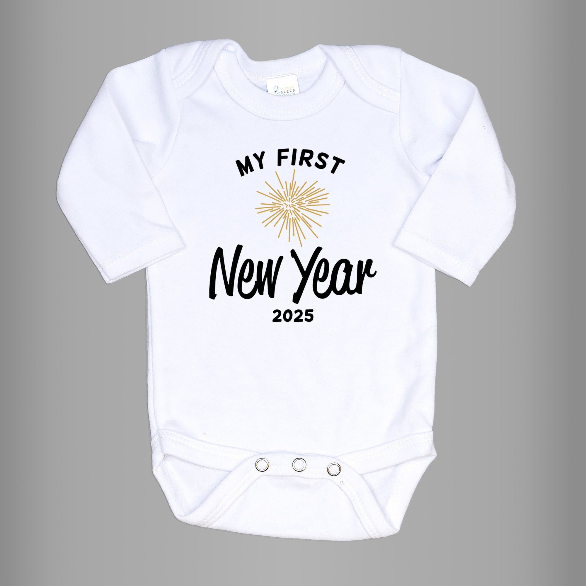 Cuddle Sleep Dream My First New Year w/ Firework | White Bodysuit