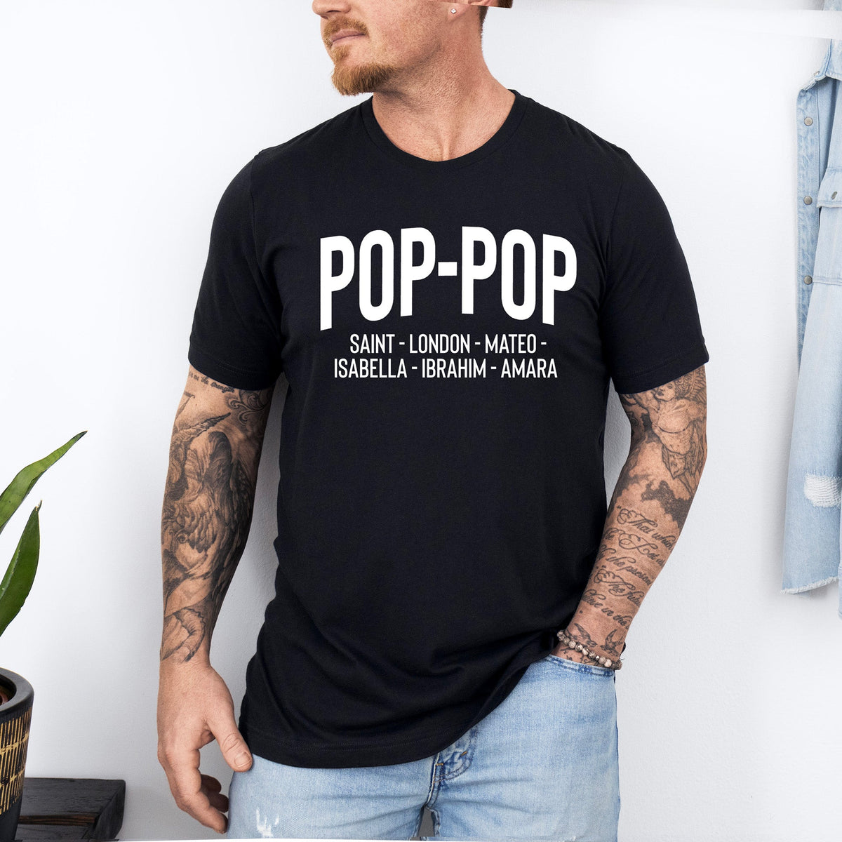 printify Adult Tees Black / M Name Drop Tee | Adult Tshirt