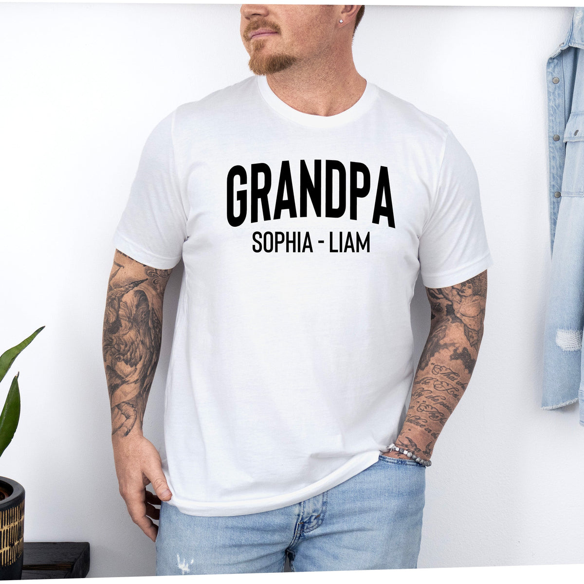 printify Adult Tees White / M Name Drop Tee | Adult Tshirt