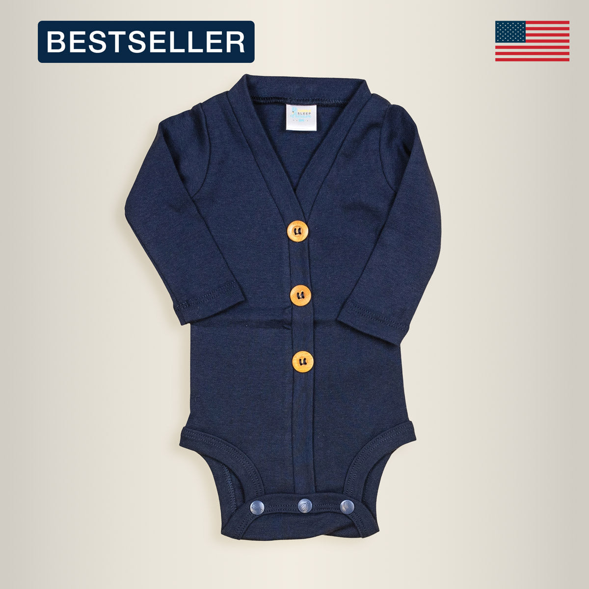 Cuddle Sleep Dream Cardisuit Navy Cardisuit