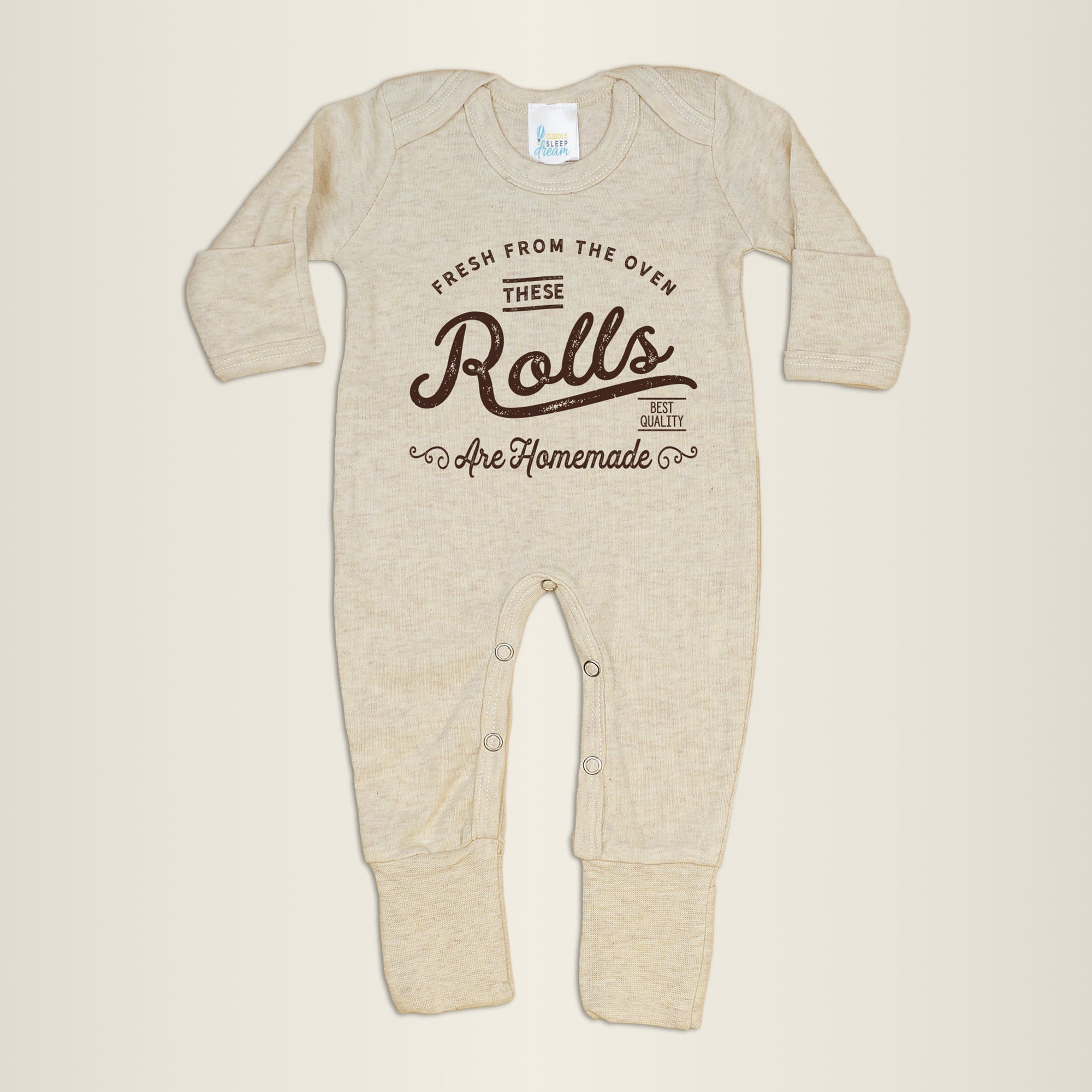 These Rolls | Oatmeal Romper