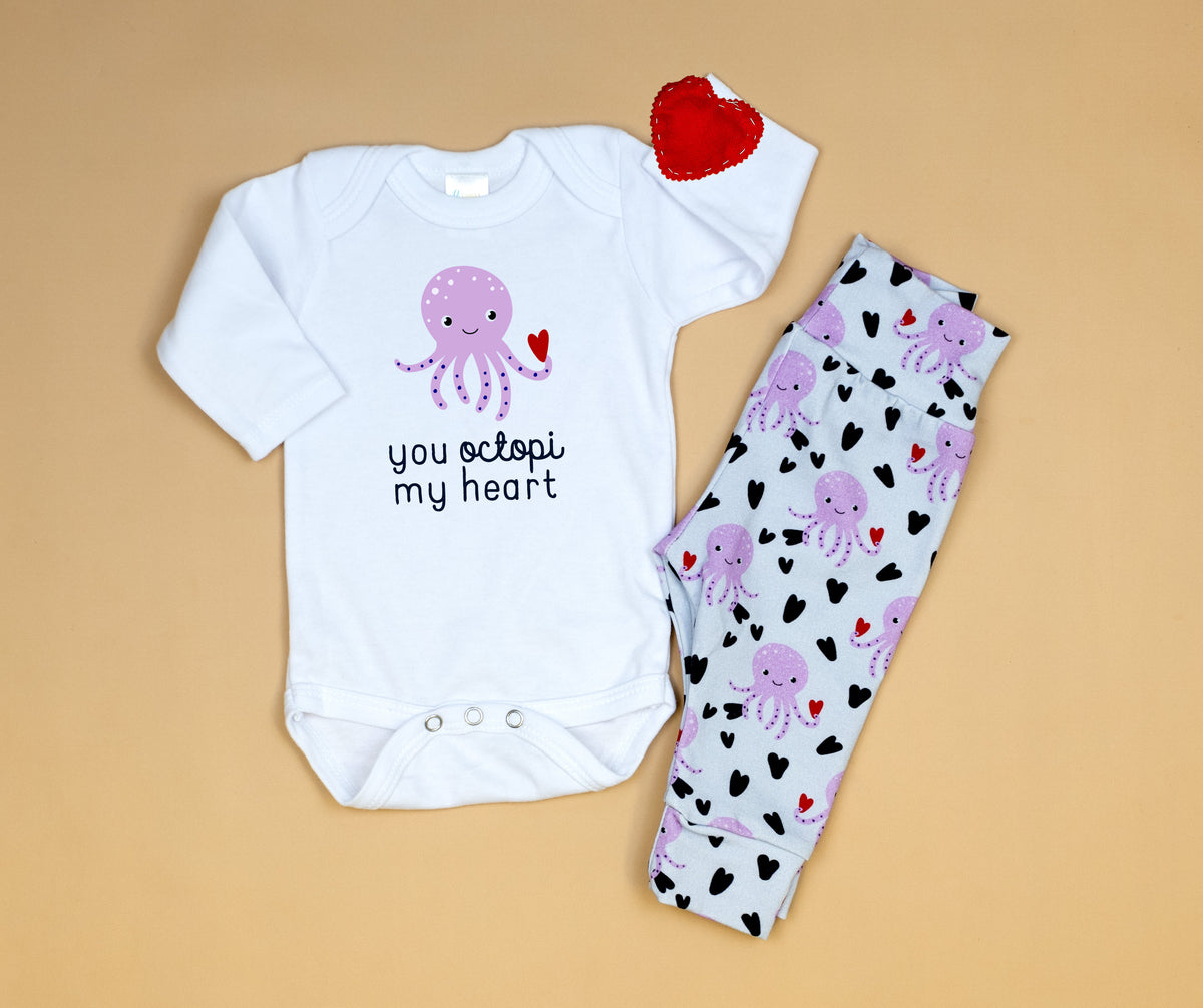 You Octopi My Heart |  Infant Bodysuit