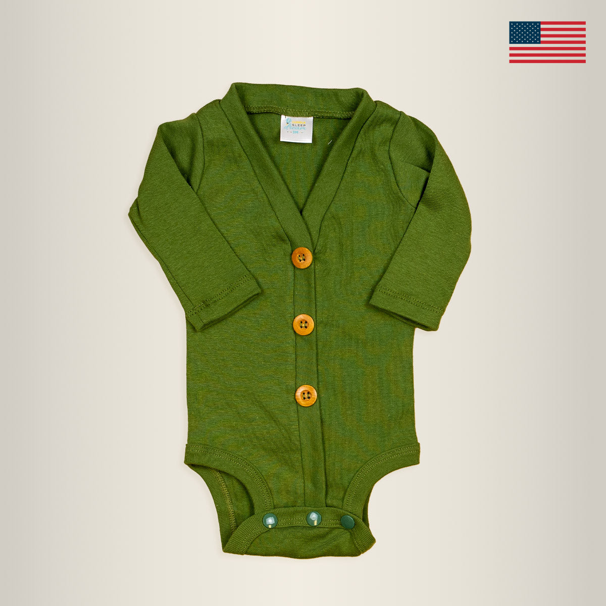 Cuddle Sleep Dream Cardisuit Olive Cardisuit