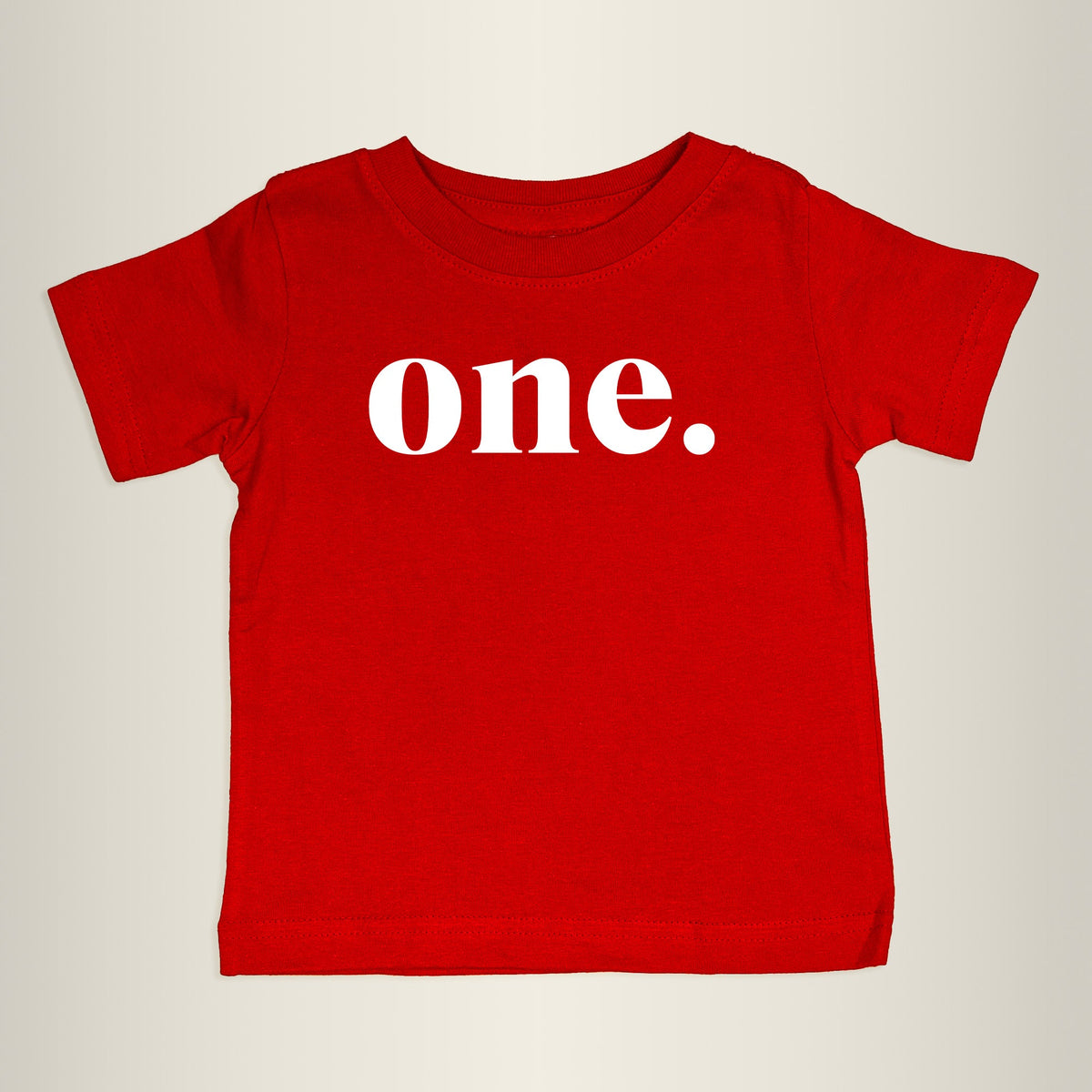 Cuddle Sleep Dream Graphic Tee Red / 12m one. | First Birthday Tshirt