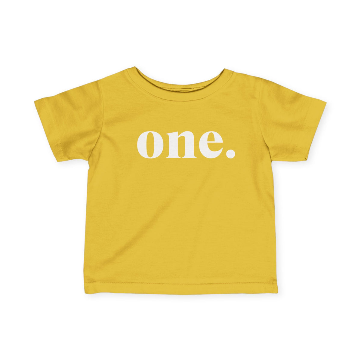Printify Kids clothes Butter / 12M One. | Girls 1st Birthday Tee