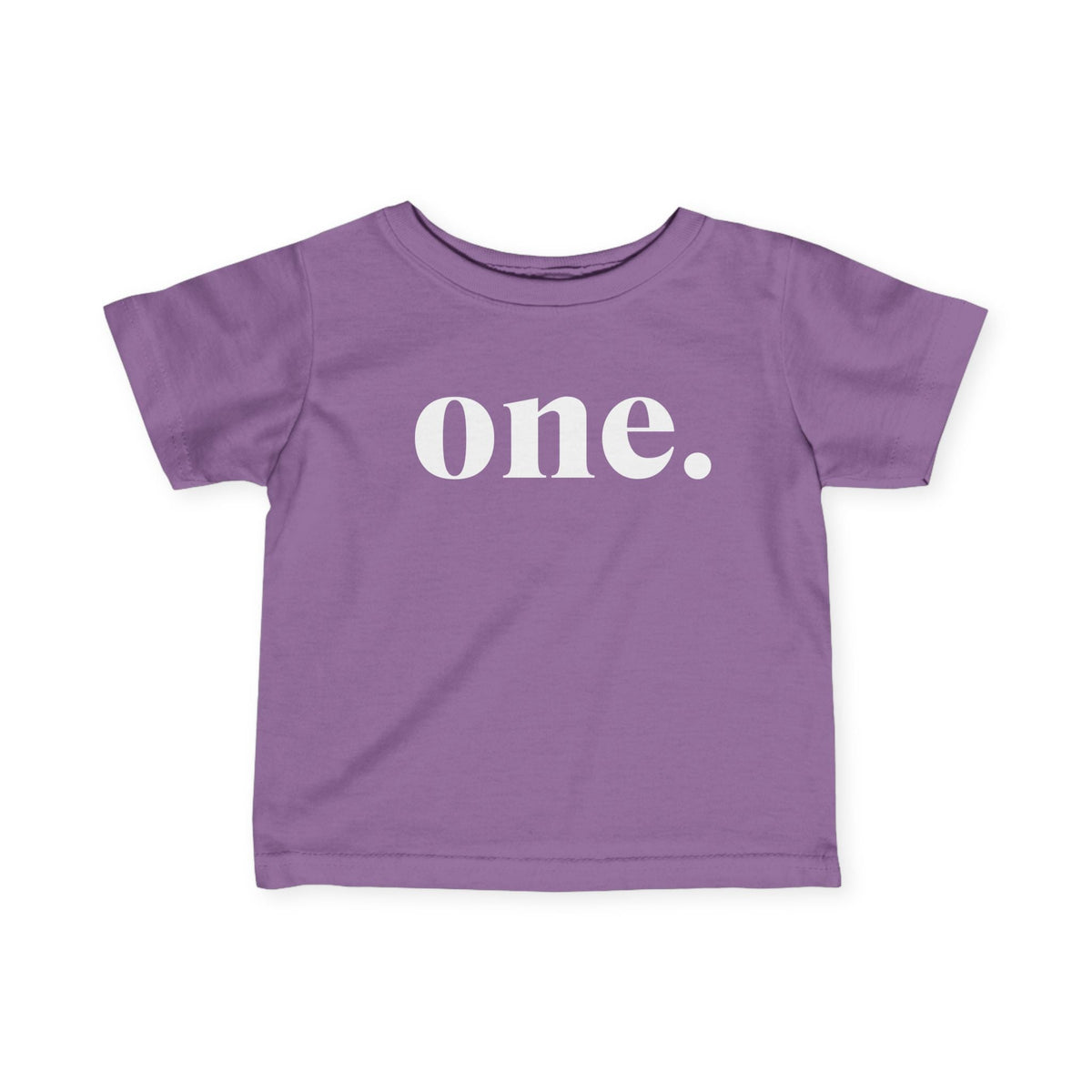 Printify Kids clothes Lavender / 12M One. | Girls 1st Birthday Tee