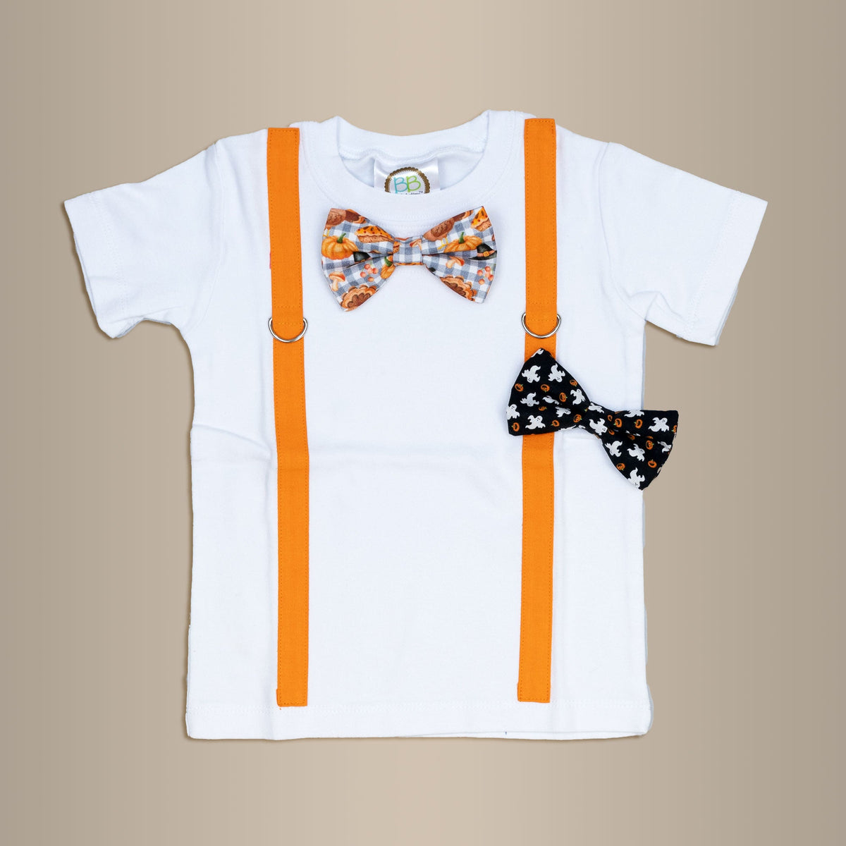 Cuddle Sleep Dream Oh Snap Orange Suspender | Halloween &amp; Thanksgiving Bowties