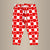 Valentine Heart Checkerboard Slim Joggers