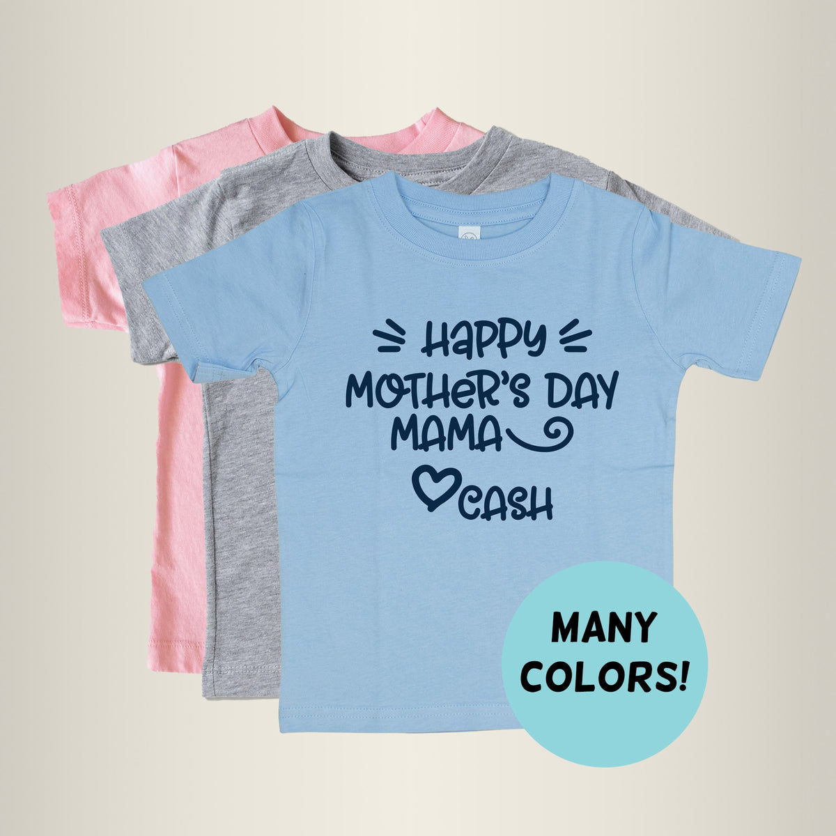 Cuddle Sleep Dream Graphic Tee Personalized Happy Mother&#39;s Day | Kids Tshirt