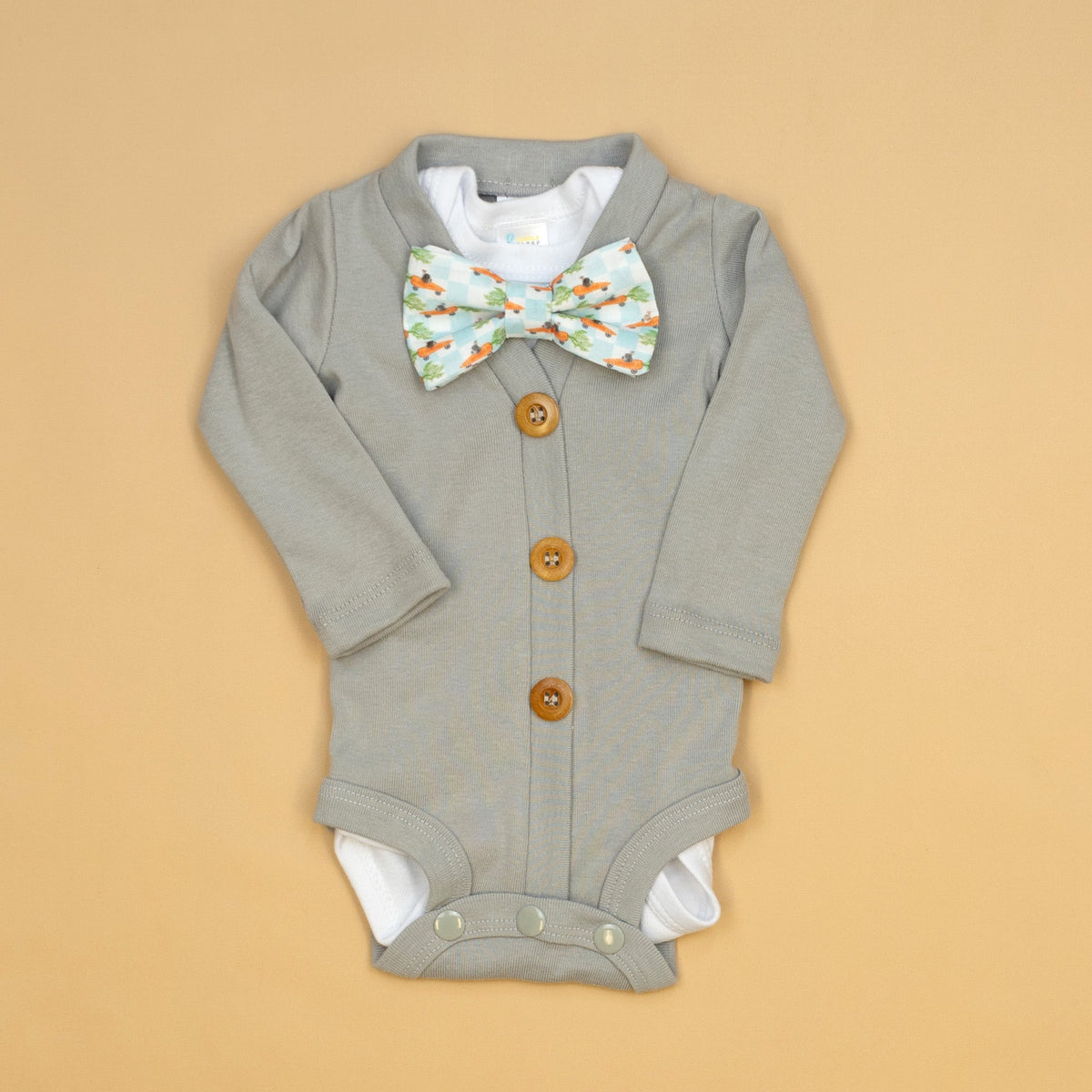 Cuddle Sleep Dream Bundles Cardisuit Bundle | Carrot Racers in Gray