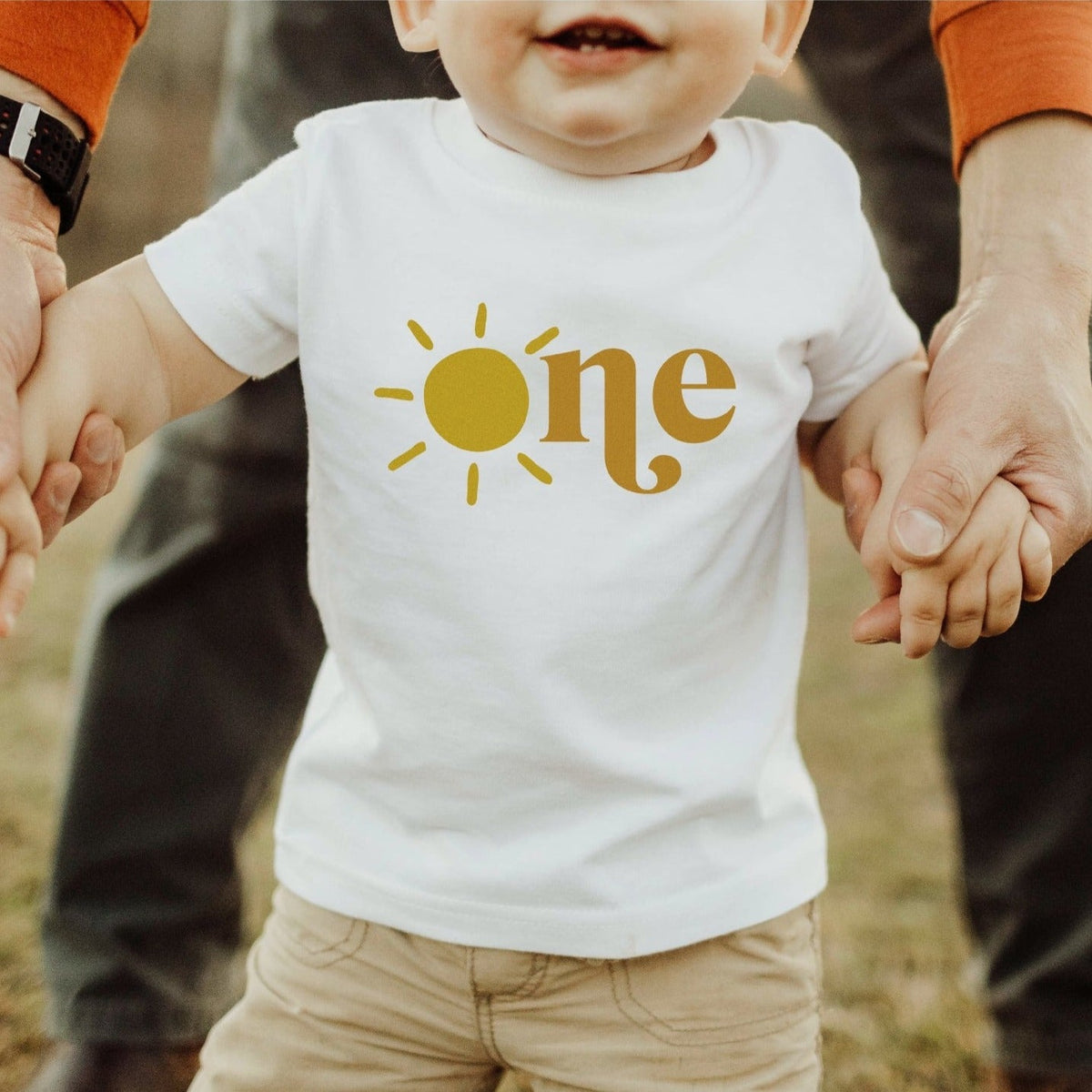 Printify Kids clothes One Sun in Orange | Toddler Tee