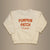 Cuddle Sleep Dream Pumpkin Patch Crew | Cream Terry Sweatshirt